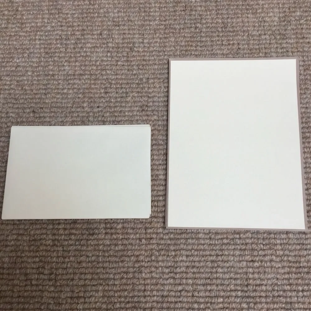 Cream Colored Stationery